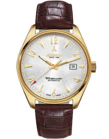 Ceas barbatesc Atlantic 51752.45.25G Worldmaster Art Deco