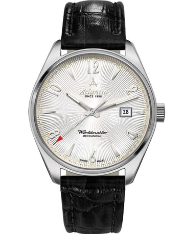 Ceas barbatesc Atlantic 51651.41.25S Worldmaster Art Deco
