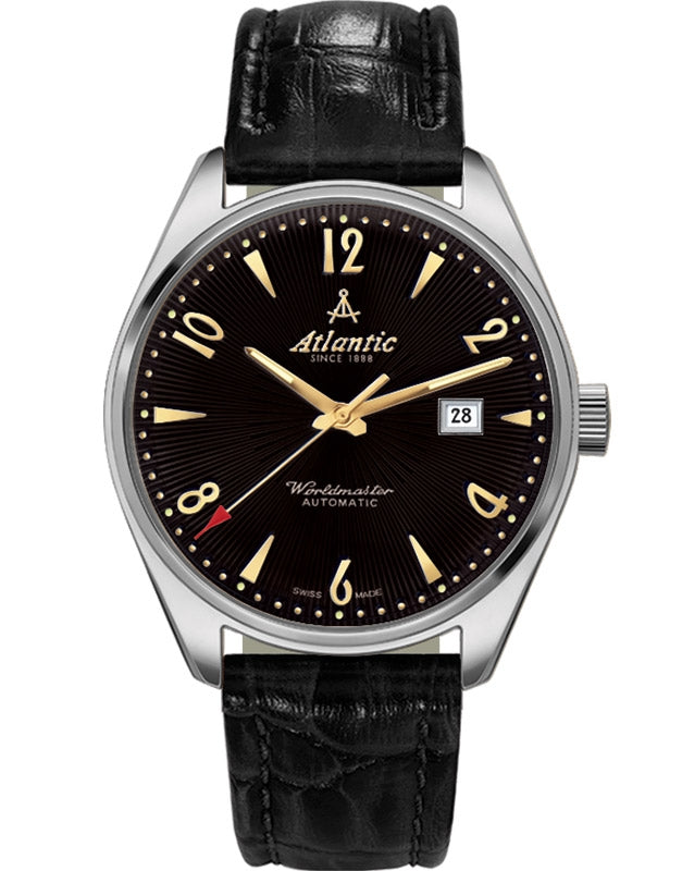 Ceas barbatesc Atlantic 51752.41.65G Worldmaster Art Deco