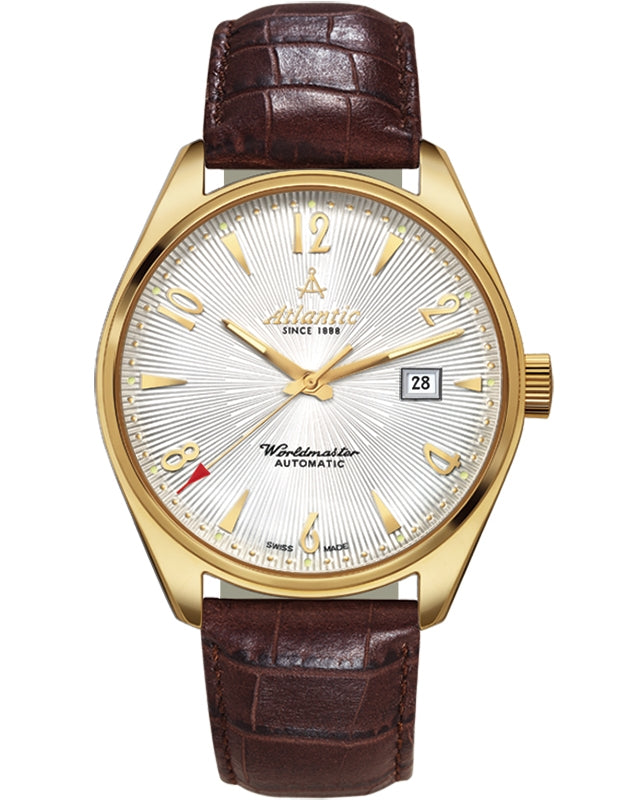 Ceas barbatesc Atlantic 51752.45.25G Worldmaster Art Deco
