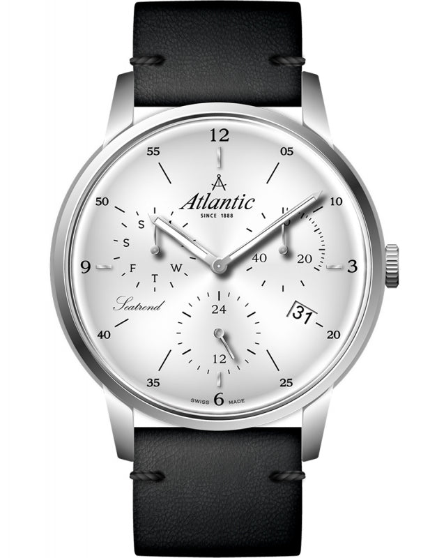 Ceas barbatesc Atlantic 65550.41.25 Seatrend Small Second