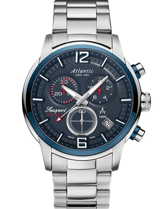 Ceas barbatesc Atlantic 87466.47.55 Seasport
