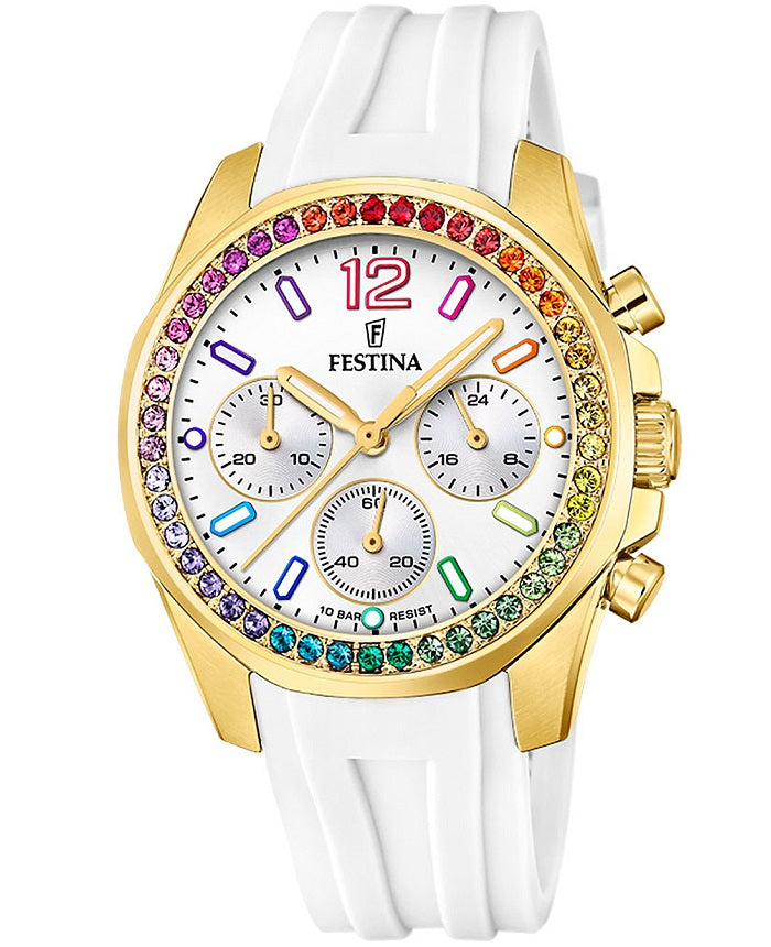 Ceas de dama Festina Trend Boyfriend Chrono F20650/2