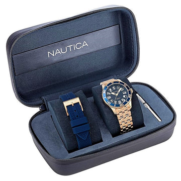 Ceas de dama Nautica Pacific Beach Lady Set NAPPBS037