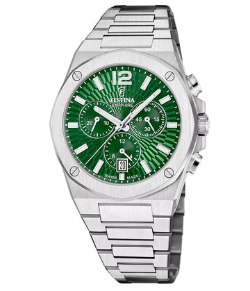 Ceas barbatesc Festina F22002/3 Swiss Made Vallée Chrono