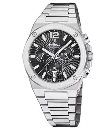 Ceas barbatesc Festina F22002/4 Swiss Made Vallée Chrono