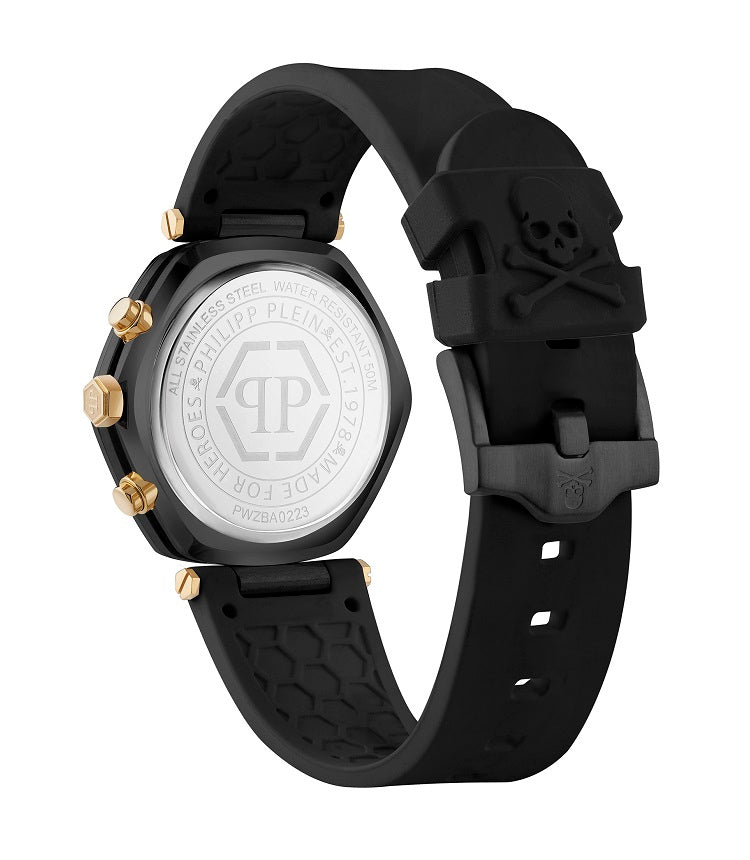 Ceas barbatesc Philipp Plein PWZBA0223 The Hexagon Chrono