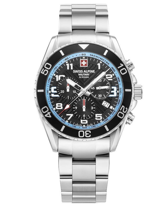 Ceas barbatesc Swiss Alpine Military Raptor Chrono SAM7029.9131