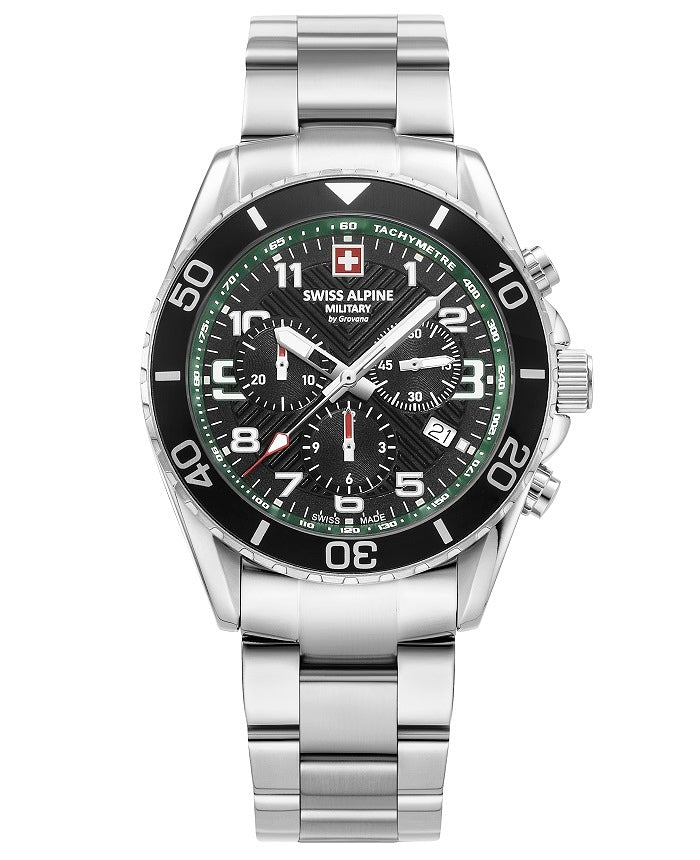 Ceas barbatesc Swiss Alpine Military Raptor Chrono SAM7029.9134
