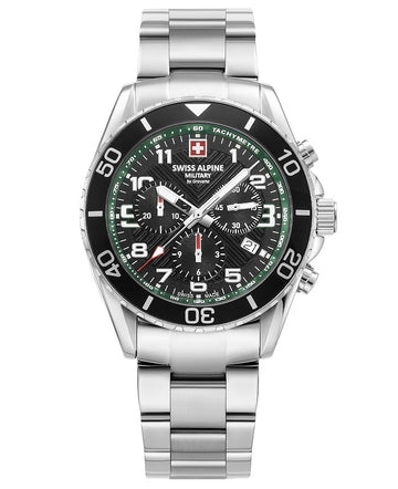 Ceas barbatesc Swiss Alpine Military Raptor Chrono SAM7029.9134
