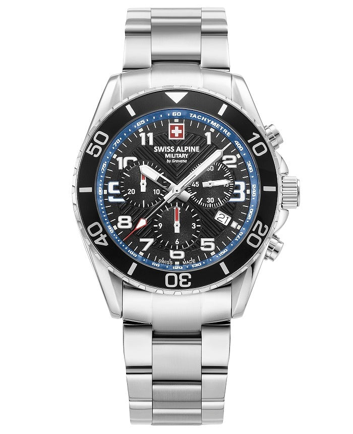 Ceas barbatesc Swiss Alpine Military Raptor Chrono SAM7029.9135