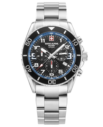 Ceas barbatesc Swiss Alpine Military Raptor Chrono SAM7029.9135
