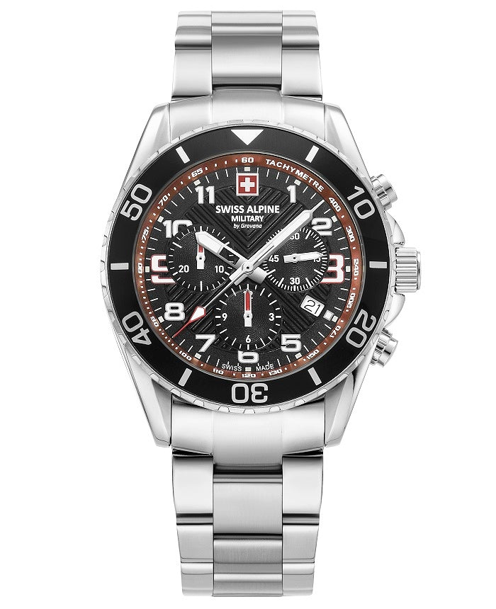 Ceas barbatesc Swiss Alpine Military Raptor Chrono SAM7029.9136
