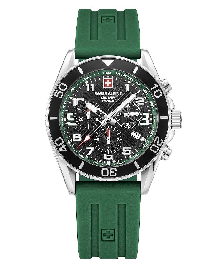 Ceas barbatesc Swiss Alpine Military Raptor Chrono SAM7029.9834