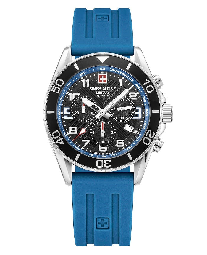 Ceas barbatesc Swiss Alpine Military Raptor Chrono SAM7029.9835