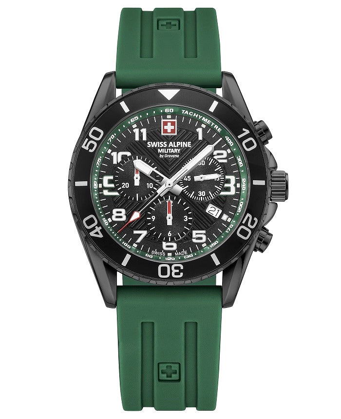 Ceas barbatesc Swiss Alpine Military Raptor Chrono SAM7029.9874