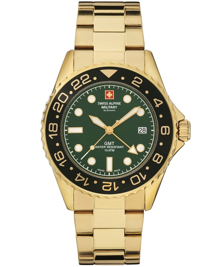Ceas barbatesc Swiss Alpine Military GMT SAM7052.1114