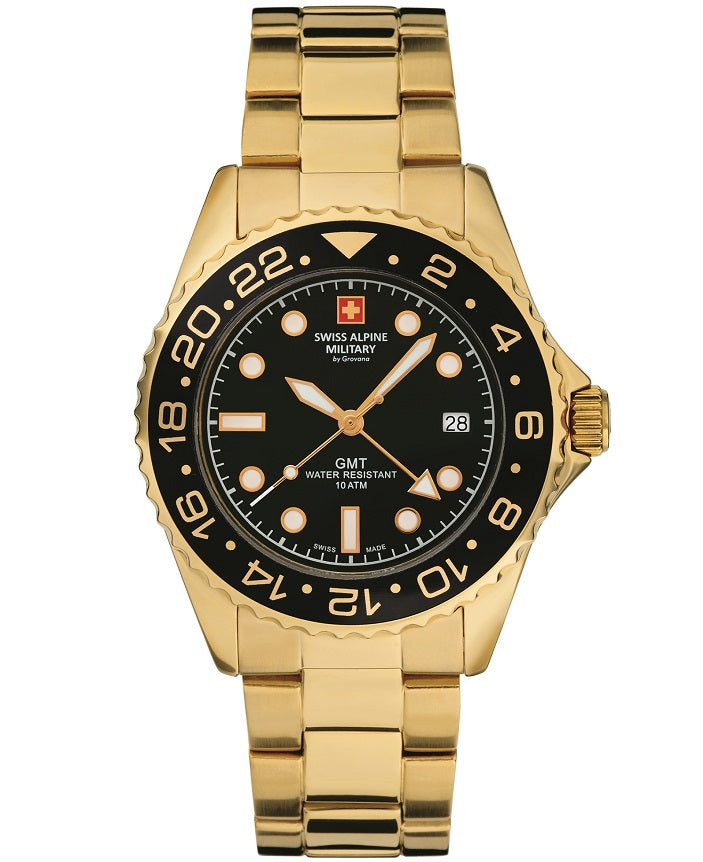 Ceas barbatesc Swiss Alpine Military GMT SAM7052.1117