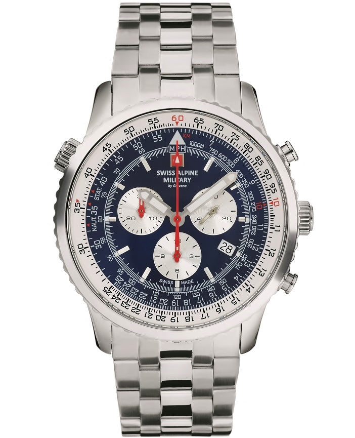 Ceas barbatesc Swiss Alpine Military Spirit Chrono SAM7078.9135