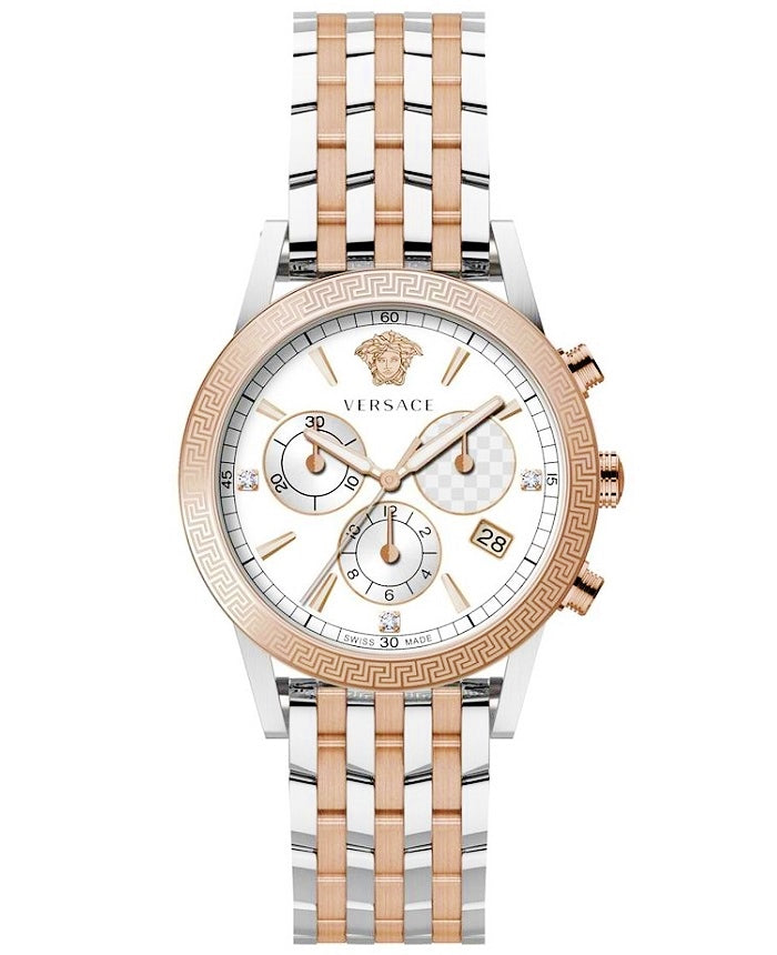 Ceas de dama Versace Sport Tech Chrono Diamonds VELT00819