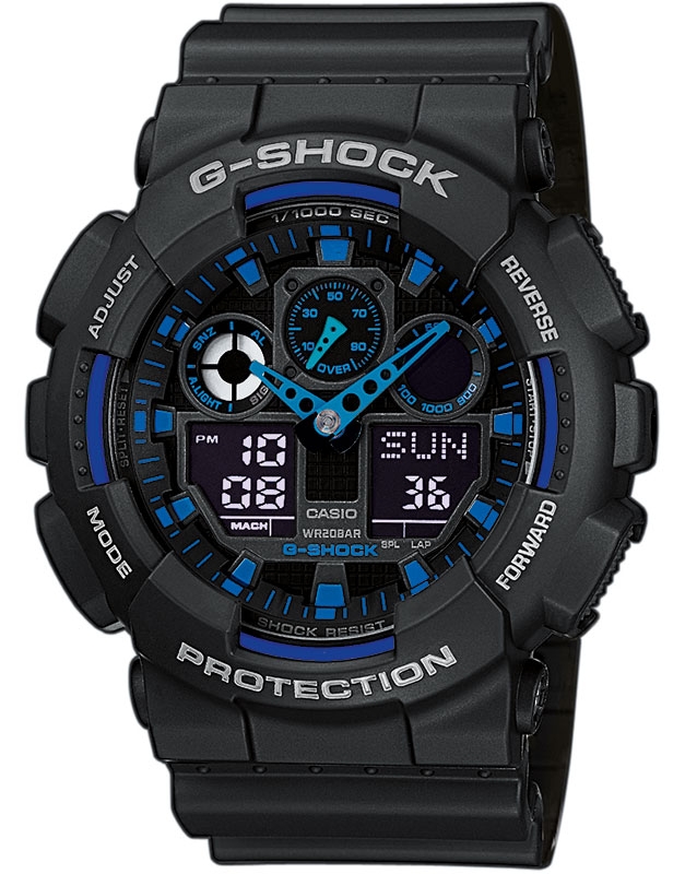 Ceas barbatesc Casio G-Shock GA-100-1A2ER 1 imagine noua 2022