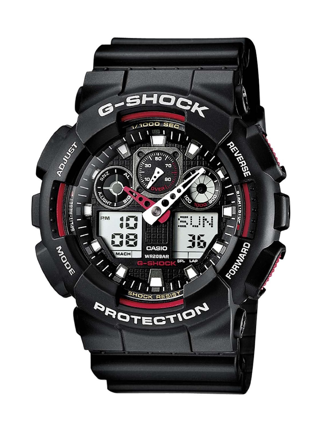 Ceas barbatesc Casio G-Shock GA-100-1A4ER 1 imagine noua 2022