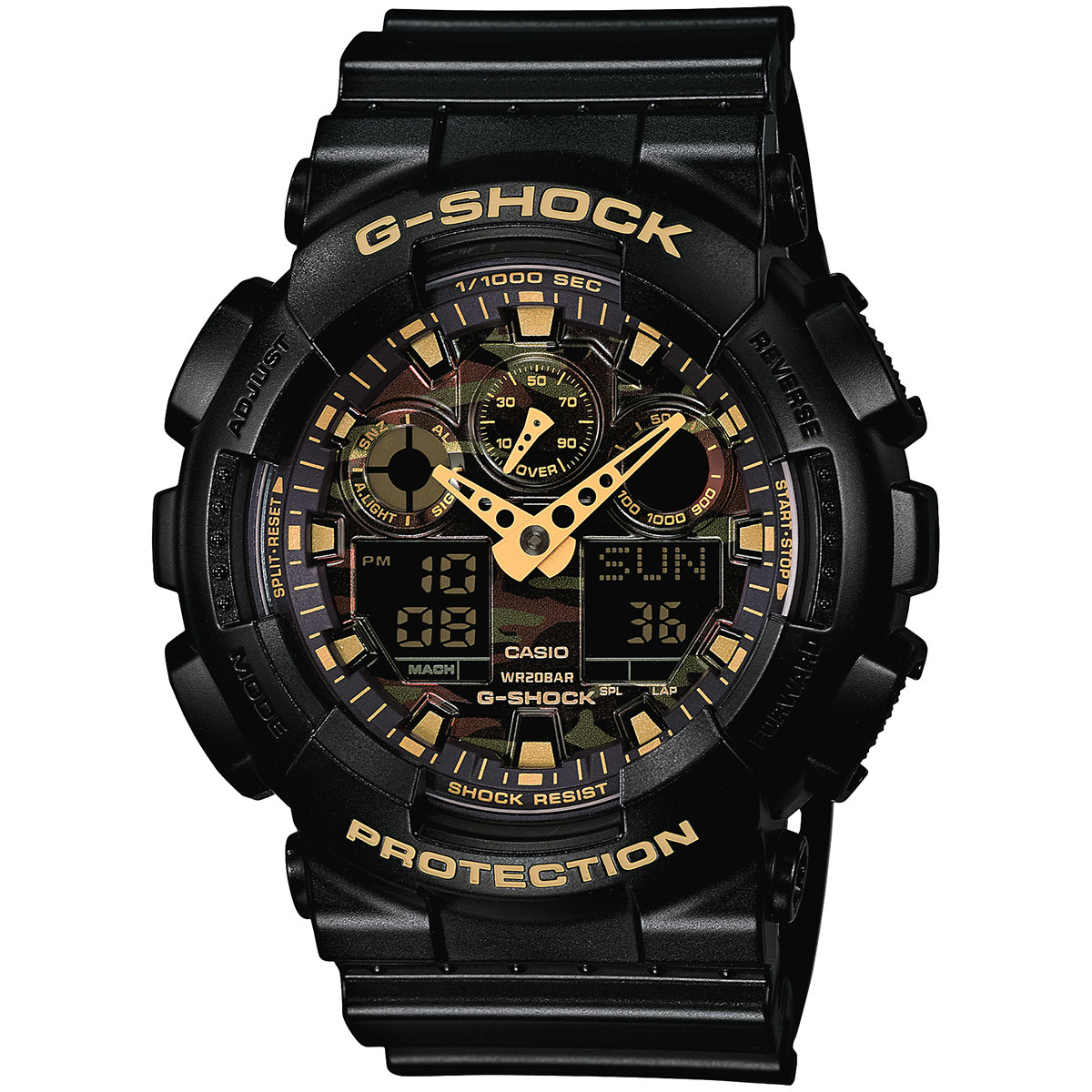 Ceas barbatesc Casio G-Shock GA-100CF-1A9ER 1 imagine noua 2022